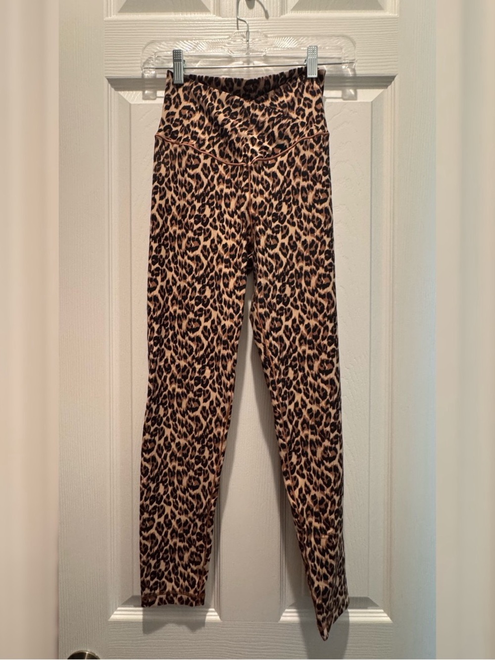 aerie (offline by aerie, real me) crossover leopard print leggings